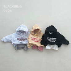 아기 긴팔 플레이 후드 티셔츠 데일리룩 베베룩