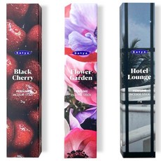 나그참파 코리아 사티아 퍼퓸 인센스 스틱 3종 세트, 퍼퓸3종