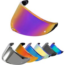 K6 K6용 프슬러 헬멧 바이저 페이스 쉴드 액세서리 교체 딥 로즈 레드, Deep Rose Red