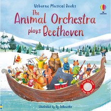 Animal Orchestra Plays Beethoven (硬頁音效書)(硬頁書)/Sam Taplin Musical Books 兒童音樂啟蒙硬頁書, 詳見詳細資訊