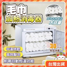 【NIKA】台灣現貨 高溫消毒 美容飯店美髮按摩70度加熱毛巾箱 熱石熱按摩油110V