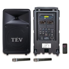 TEV TA-780C-2 雙頻無線擴音機 CD/USB/SD, 1個