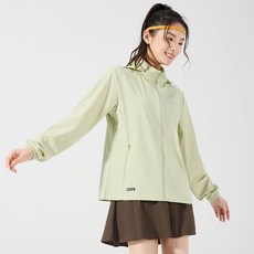 2026 夏季防曬外套 男/女 冰絲涼感 UPF50 抗UV 防紫外線 釣魚遮陽 防水透氣 薄外套 灰色立領軟殼 運動休閒 戶外通勤, 女-蘋果綠