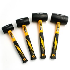 툴쎈 고무망치 흑색 225g 450g 675g 900g 수공구, 1개, 흑색 900g NO.25038