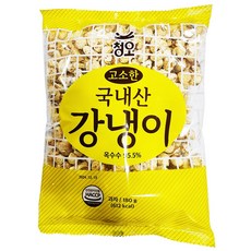 청오건강 청오 고소한 국내산 강냉이 180g 이강산닷컴, 2개