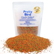 프리티버드 데일리 셀렉트 미니 펠렛 조류 사료, 350g, 1개