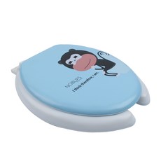 투투파파 노블립스 변기커버, 스카이블루, 1개