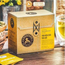 베트남 랑팜 카모마일 티백 차 (달랏에서 제작) - Tra hoa cuc tui loc Lang Farm, 3개, 25개입