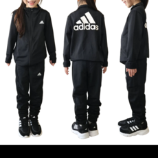 아디다스 키즈 블랙 트레이닝복 상하의 세트 아동 초등 주니어 바람막이 축구 런닝복