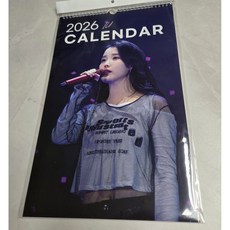 아이유 굿즈 2026년 벽걸이 달력, 혼합, 벽걸이달력