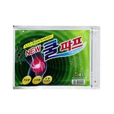 VT-LA 대일제약 NEW 쿨파프 1팩(5매입), 1개