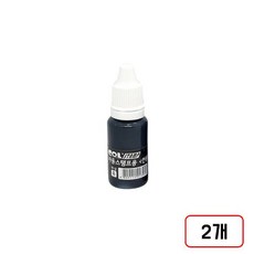 자동스탬프잉크(불변잉크/17ml), 2개, 흑색DM314331