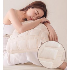 TRNS 푹신한 구름솜 호텔 와플 베개, 1개, 화이트