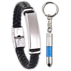 오복이 정전기 방지 팔찌 키홀더, 1개