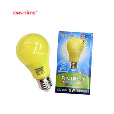 데이타임 9W 해충퇴치램프 컨버터 내장형 LED 벌브 E26 아림산업, 1개