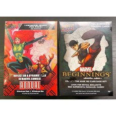 UD Marvel Annual & Beginnings Volume 2 Blaster 漫威球員卡 (一組2盒) ，體驗拆盒樂趣，豐富您的漫威收藏, 1個