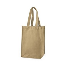 트루 4 보틀 부직포 토트 와인케이스, 1개, Beige