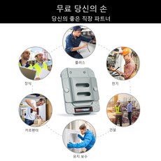 MELOTOUGH 공구 벨트용 드릴 홀더 드릴 벨트 클립 드릴 홀스터 줄자 홀더 드릴 벨트 홀더 드릴 벨트 클립 공구 벨트용 드릴, 1개