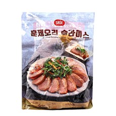 푸드올마켓_ 사세 훈제오리 슬라이스 800g /냉동, 1개