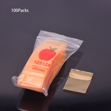 100 보관 가방 125 플라스틱 다색 향신료용 및 내구성 밀봉 125인치 방수, Snd125 Yellow