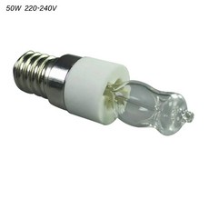 40W/50W E14 오븐 전구 110V/220V 할로겐 램프 고온 500 방지 안전 건조기 전자레인지 내고온 마이크로파 할로겐램프, 04 220V 50W E14, 1개