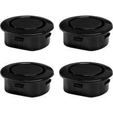 후방 자동차 플러그 액세서리 범퍼 내구성이 플러그 전방 PCS SUV용 방수 YTFRL 보호 플라스틱 레이더 범퍼 센서 차체 세단 레이더 커버 후방 대부분의 뛰어난 ssYL, 4 PCS