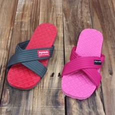 【APAUL雅鉑】11101 灰紅配色經典交叉款