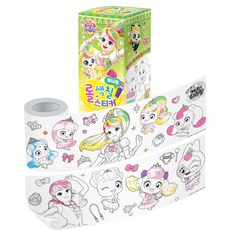 퍼즐사랑 프린세스 캐치 티니핑 시즌6 롤 색칠스티커, 단품, 단품