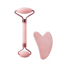 얼굴 마사지 롤러 뷰티 마사지기, 1세트, 얼굴 마사지 롤러 - 분홍색