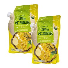 코스트코 풍요한아침 샐러드 에그 1kg 아이스포장, 1.3kg, 2개