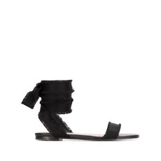 레드(V) 시티 발레 플랫 샌들