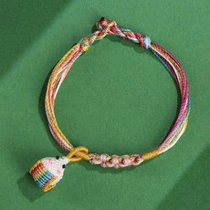 台灣現貨【茱亞莉】端午安康粽粽手工編織手環，粽子 圓形