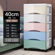 안방 프라스틱 서랍장 대형 수납장 옷 보관 단스 정리함 라탄 플라스틱 모듈 서랍 바퀴, 1단, 혼합 색상 폭40cm 투각 디자인 6겹