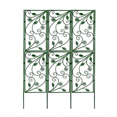 파파가든 넝쿨 식물지지대 3칸(가로58cm x 높이 90cm), 1개