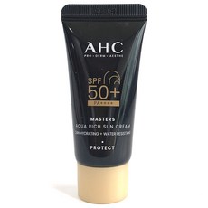 AHC 마스터즈 아쿠아 리치 선크림 SPF50+ PA++++, 10ml, 1개