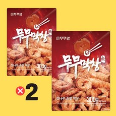 무무막창 초벌구이막창 대구막창 돼지막창 캠핑음식 술안주 야식 밀키트, 300g, 2개