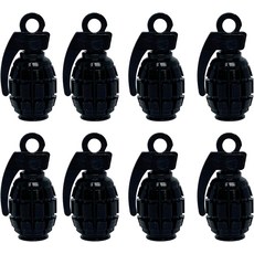 EBOOT 8개 빨간색 타이어 스템 밸브 범용 자전거용 휠 SUV 알루, d 8Pcs
