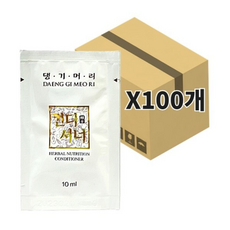 댕기머리 린스 X() 소포장 일회용, 1개, 10ml