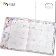 월간 데스크 플래너 월간스케줄 책상달력 카렌다 플래너