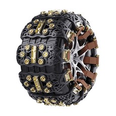 [2026] 차량용 방사슬 스노체인 간편설치 범용 체인 패키지, 8개