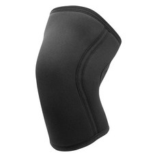 1 남자 여자 벌집 무릎 패드 스쿼트 강도 훈련 역도 7 두꺼운 네오프렌 슬리브, 02 Black, XL