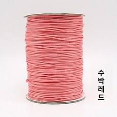 블라인드줄 나일론 교체 수리 부품 끈 셀프, 1mm 수박레드