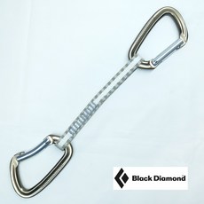 台灣黑熊 美國 Black Diamond Positron Quickdraw 快扣鉤環組, 1個, 18cm