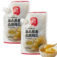 오늘좋은 토스트용 스프레드 500g, 2개