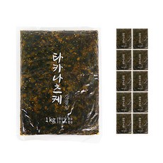 타카나츠케 (갓절임) 1kg, 10개