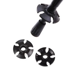 베이직 등산스틱 바스켓 2개입 1세트 스틱부품 소모품, 베이직바스켓 2개1세트 (지름55mm)