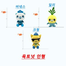 옥토넛난감 바나클 봉제인형 인형 JL-1688-998527-451757, 1개, Kwazii, 20cm