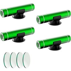 HHXS 창문 브레이커 안전벨트 커터 2026 업그레이드된 안전 해머 유리 브레이커 수중 비상 탈출 도구 신차 액세서리 가정용 (4개 그린), Green