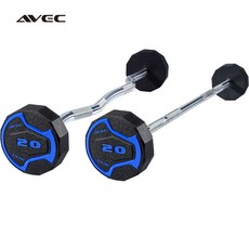 XTR FITNESS 프리미엄 고정식 일자바/컬바 바벨(10/15/20kg) 세트, 일자바, 1세트, 10kg