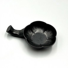 켈리그라피 먹물 접시 블랙 1p, 1개